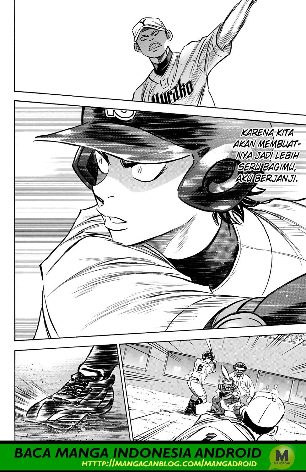 Diamond no Ace Act 2 Chapter 150 Gambar 15