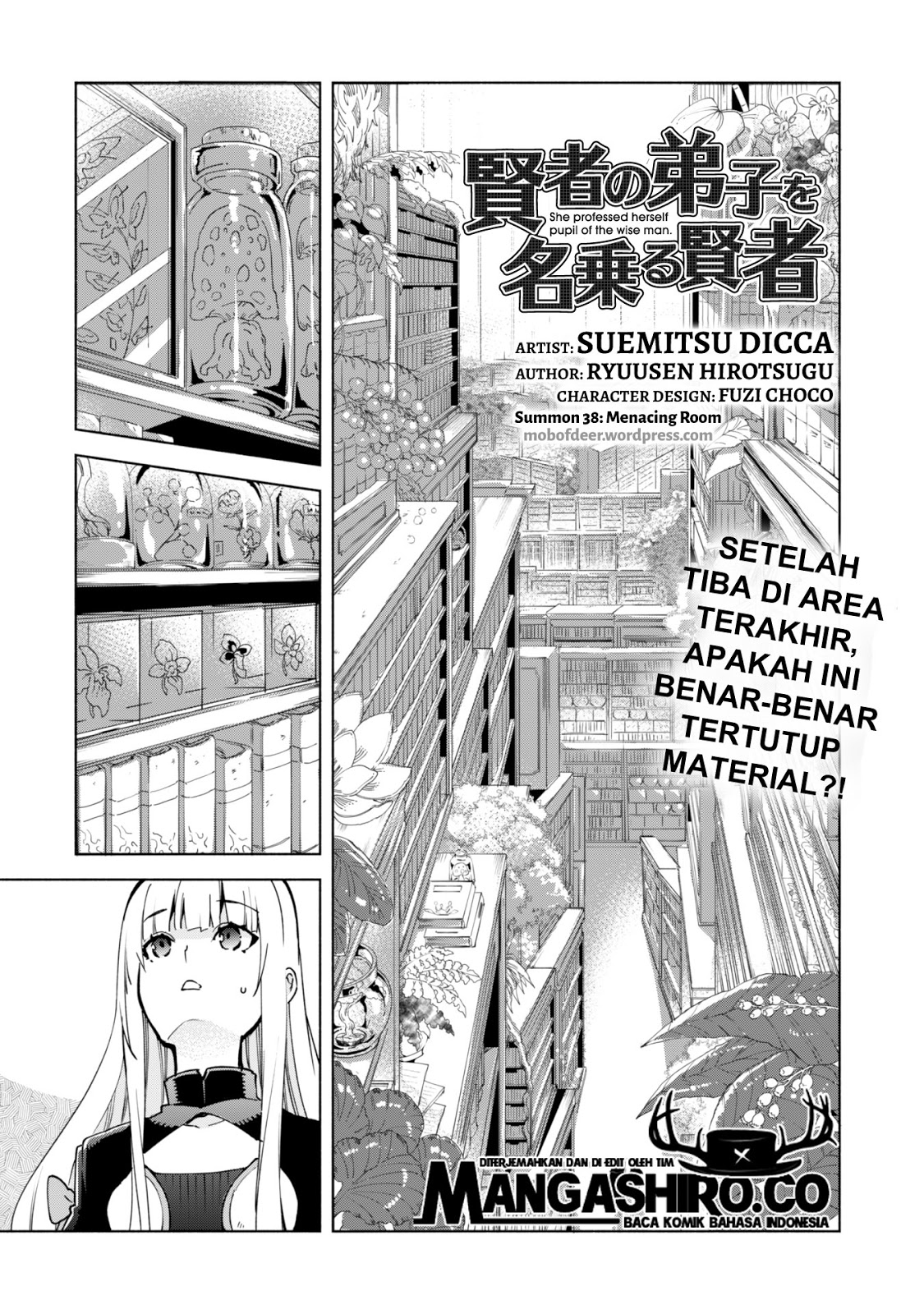Baca Kenja No Deshi Wo Nanoru Kenja Chapter 38 Gambar 2