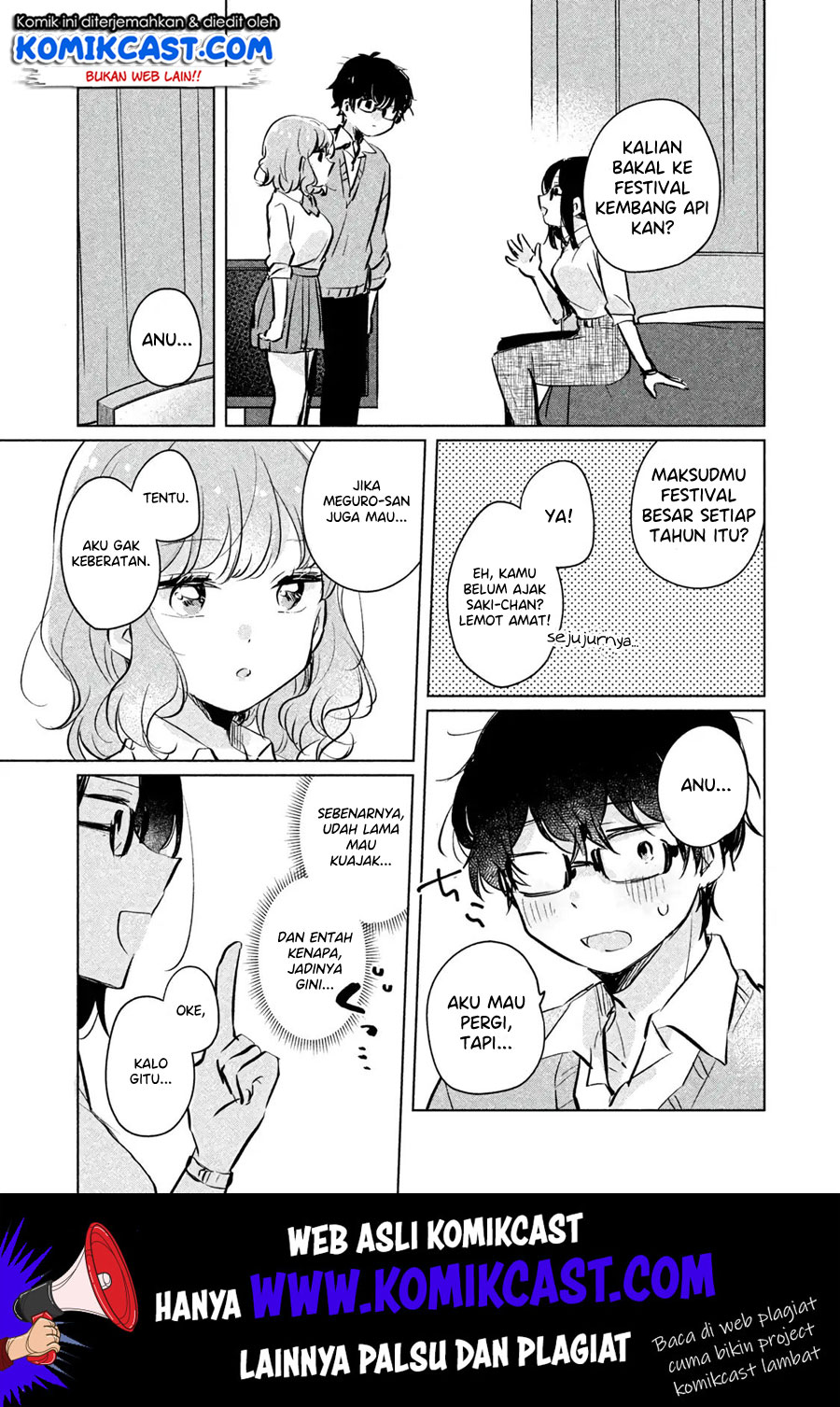 It’s Not Meguro-san’s First Time Chapter 9 Gambar 14