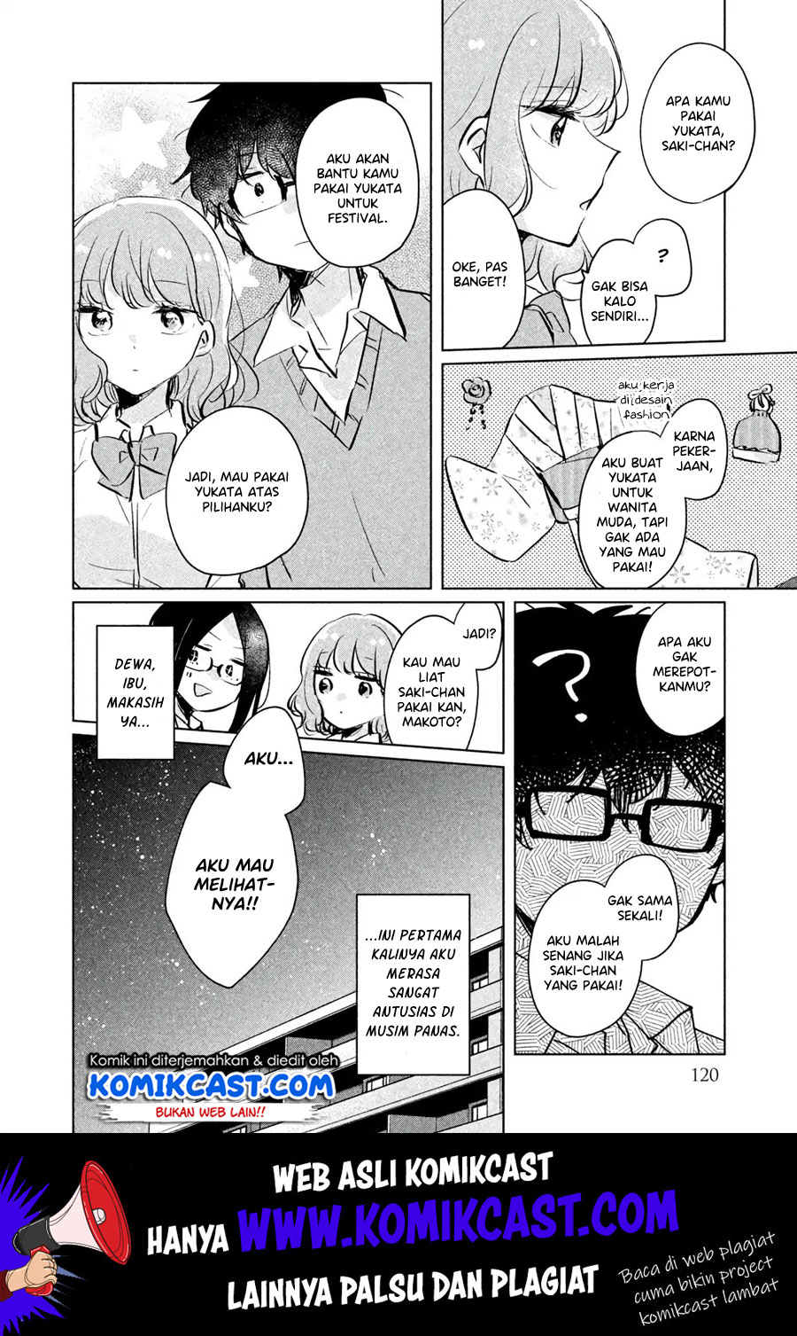 It’s Not Meguro-san’s First Time Chapter 9 Gambar 15