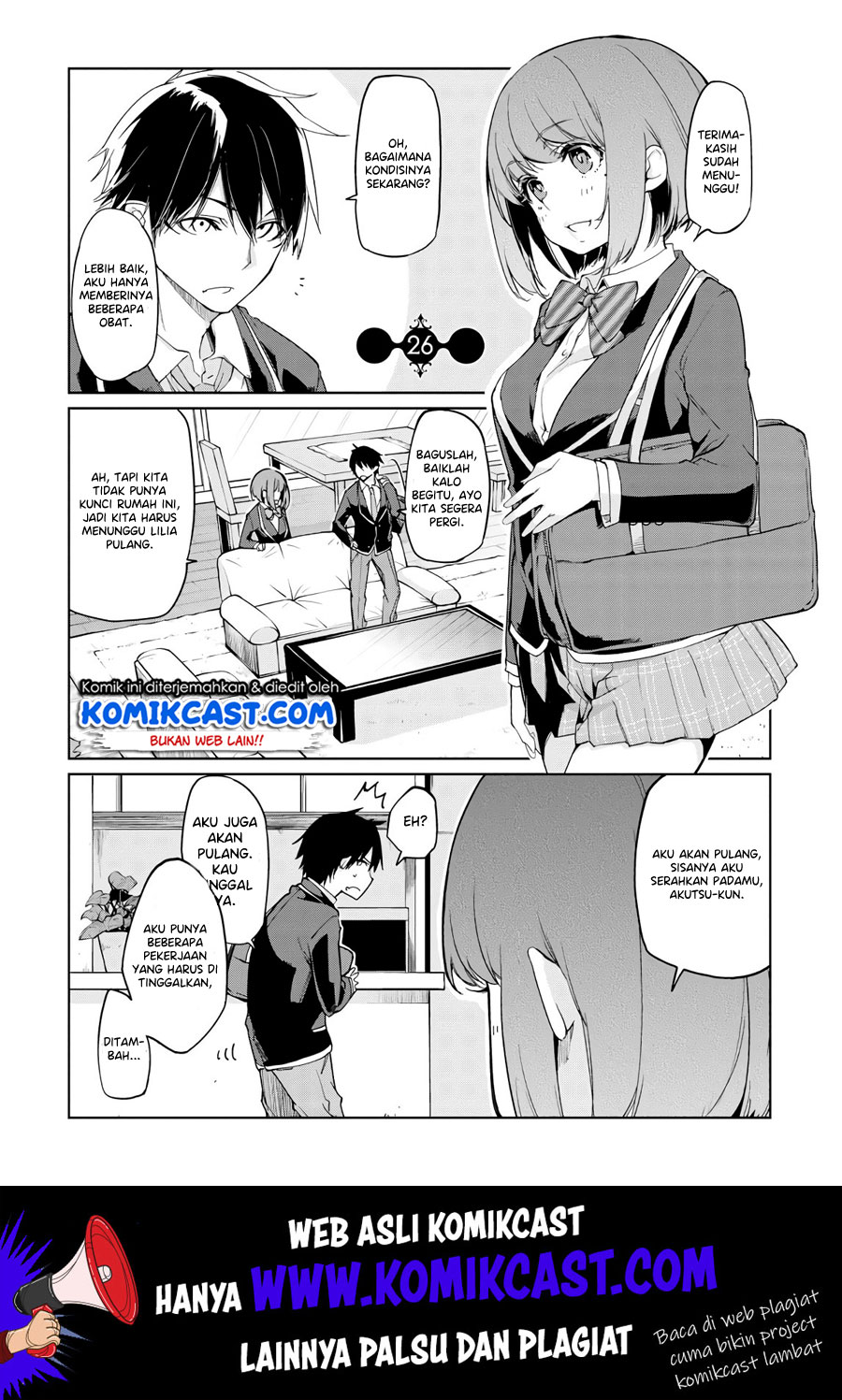 Baca Oroka na Tenshi wa Akuma to Odoru Chapter 26 Gambar 2