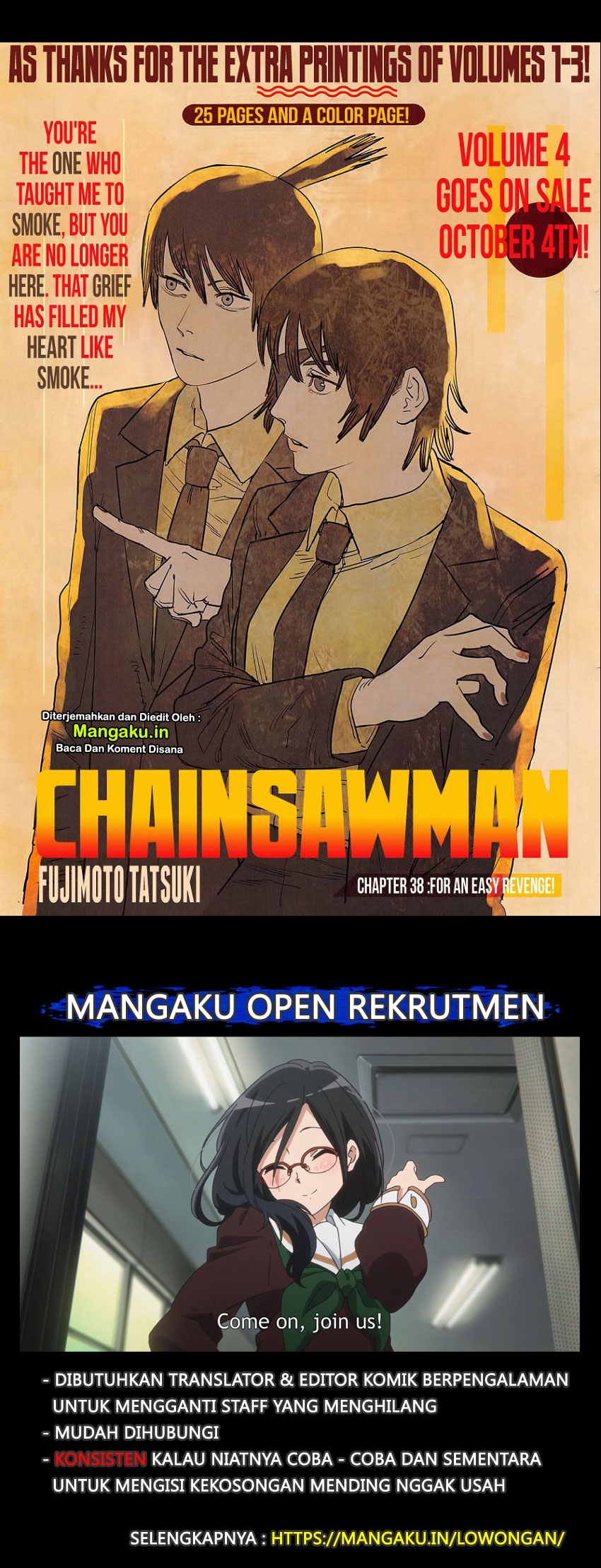 Baca Chainsaw Man Chapter 38 Gambar 2