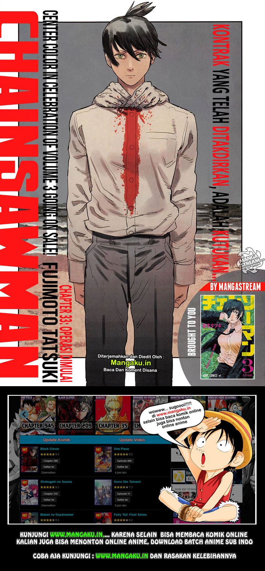Baca Chainsaw Man Chapter 33 Gambar 2