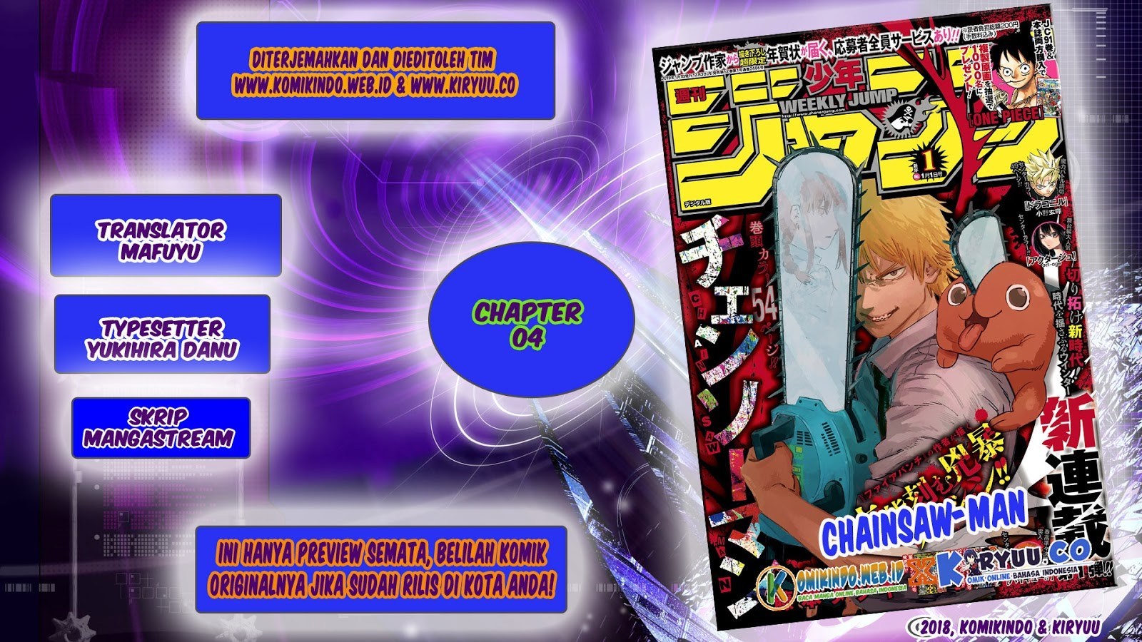 Baca Komik Chainsaw Man Chapter 04 Gambar 1