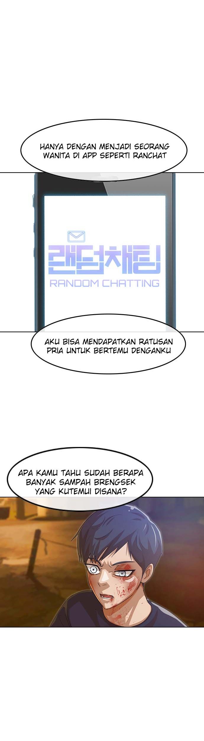The Girl from Random Chatting! Chapter 55 Gambar 31