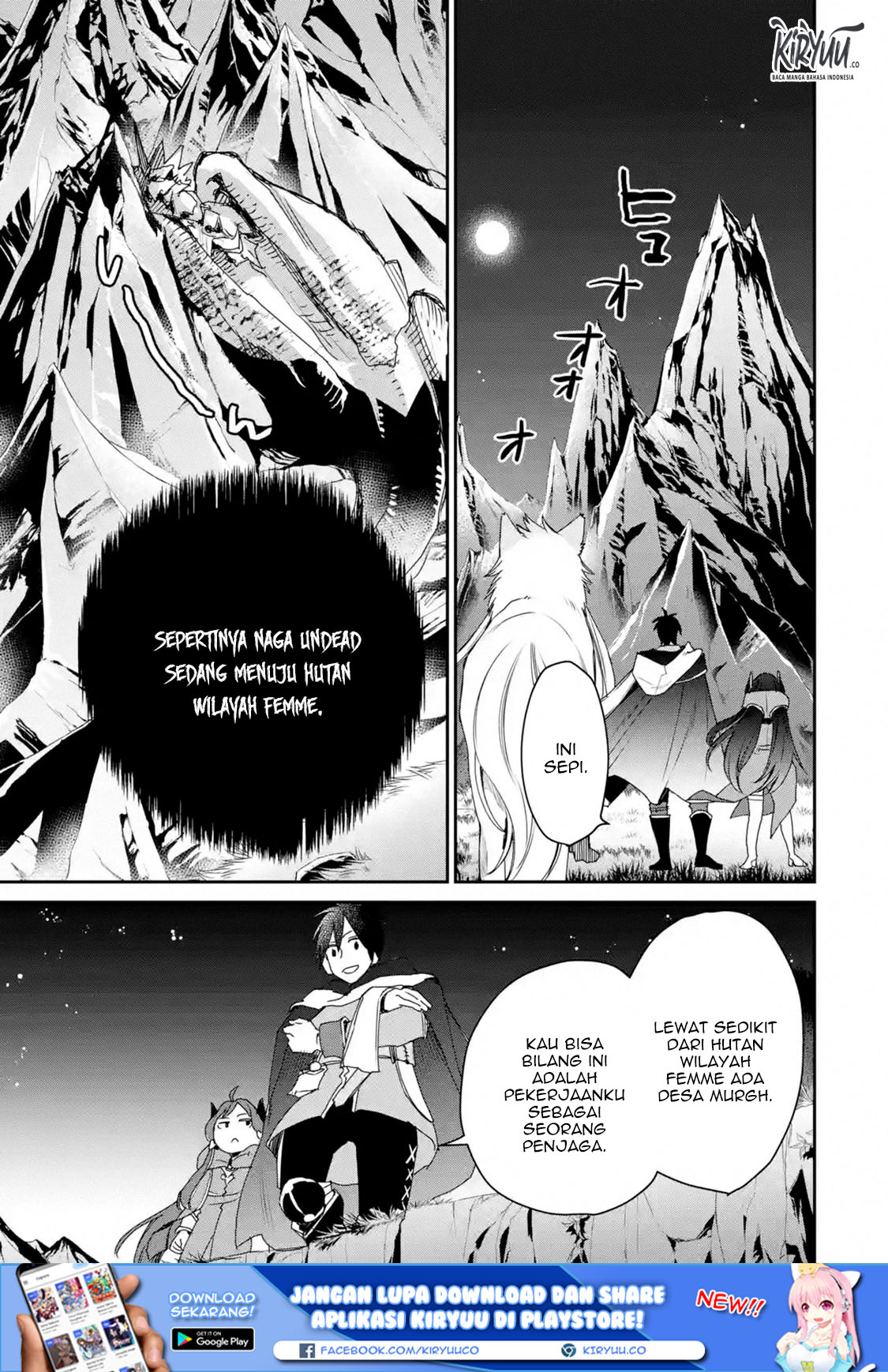 Saikyou no Madoshi. Hisa ni Ya wo Ukete Shimatta no de Inaka no Eihei ni Naru Chapter 12.2 Gambar 3