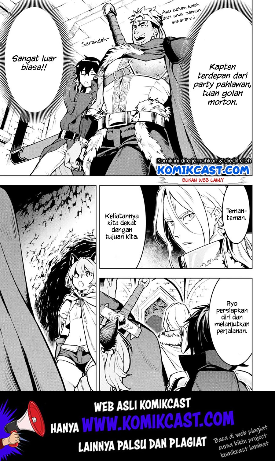 Koko wa Ore ni Makasete Saki ni Ike to Itte kara 10 Nen ga Tattara Densetsu ni Natteita Chapter 8.4 Gambar 11