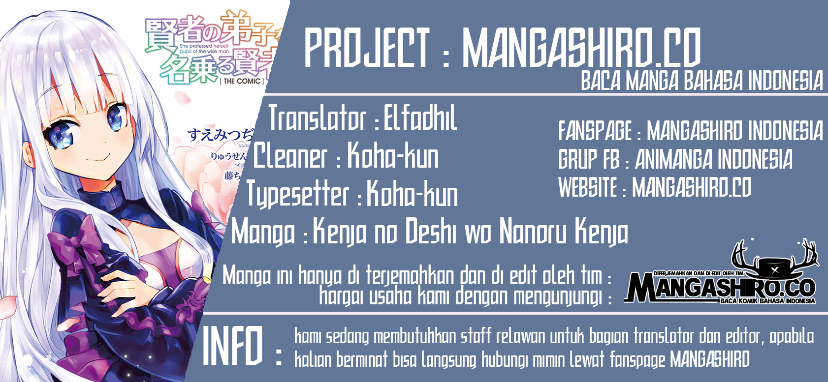 Baca Komik Kenja No Deshi Wo Nanoru Kenja Chapter 39 Gambar 1