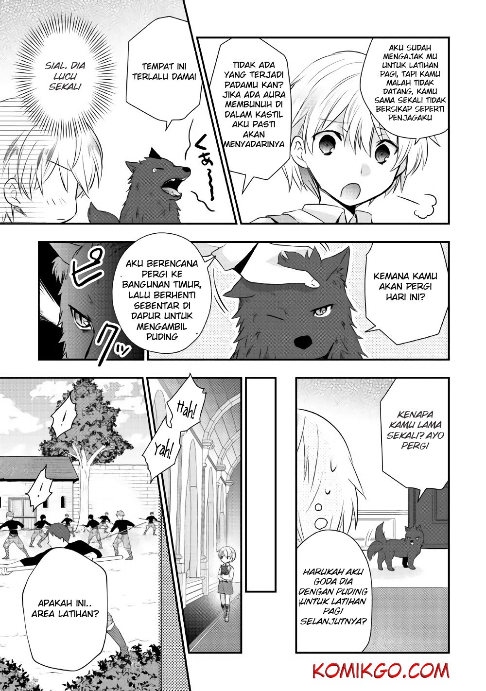 Tensei Ouji wa Daraketai Chapter 04 Gambar 12