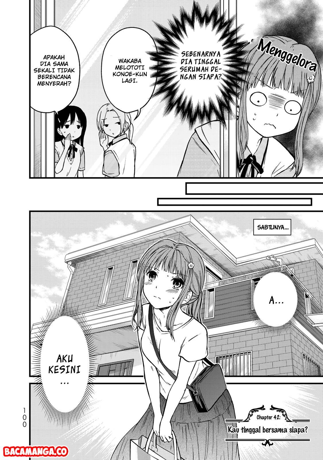 Baca Manga Ojousama no Shimobe Chapter 42 Gambar 2