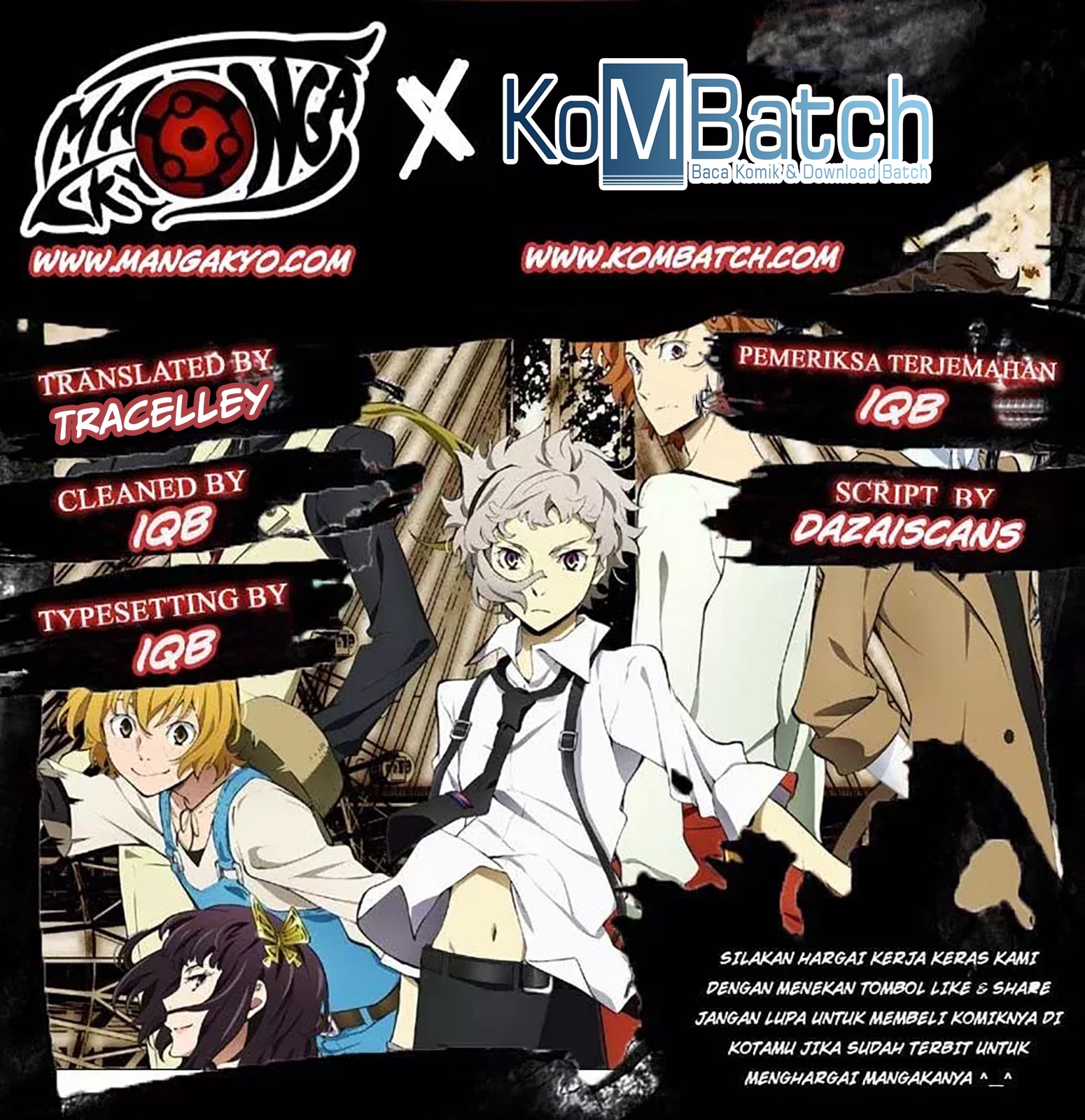 Baca Komik Bungou Stray Dogs Chapter 71 Gambar 1