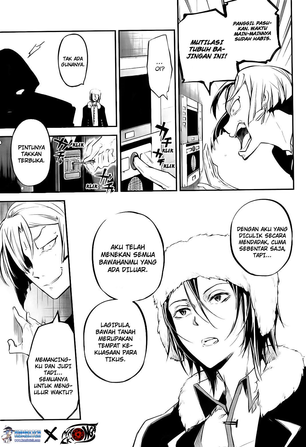 Bungou Stray Dogs Chapter 42 Gambar 25