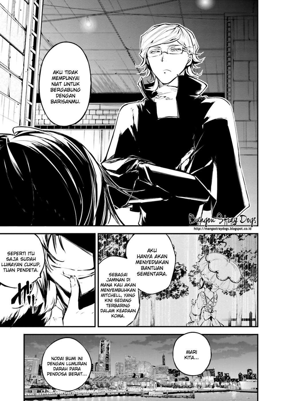 Bungou Stray Dogs Chapter 37 Gambar 40