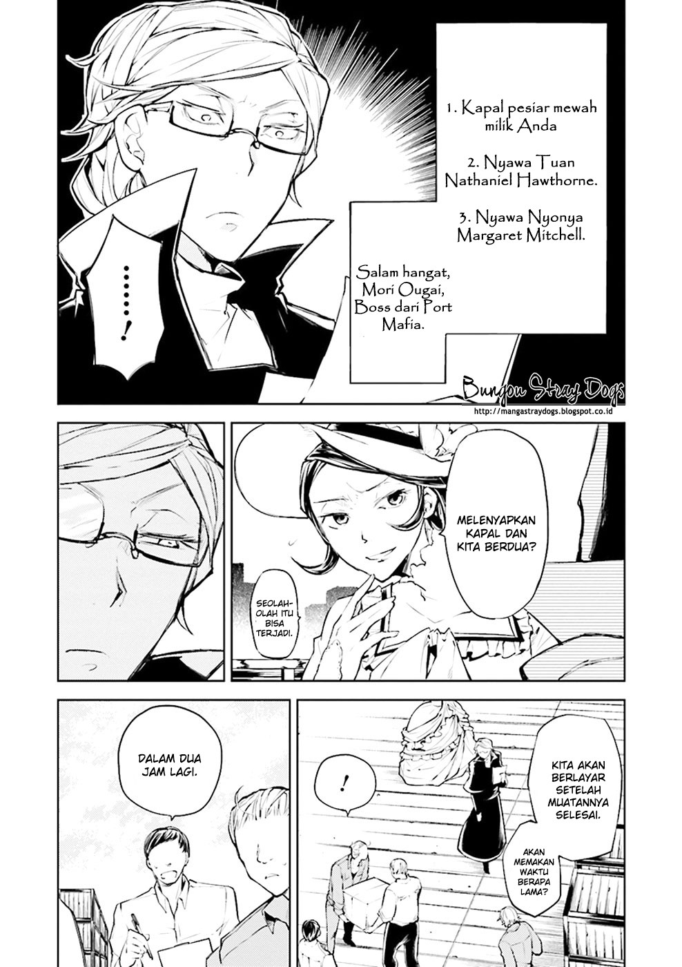 Bungou Stray Dogs Chapter 20 Gambar 14