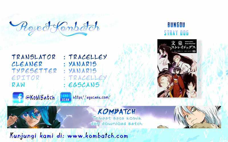 Baca Komik Bungou Stray Dogs Chapter 02 Gambar 1