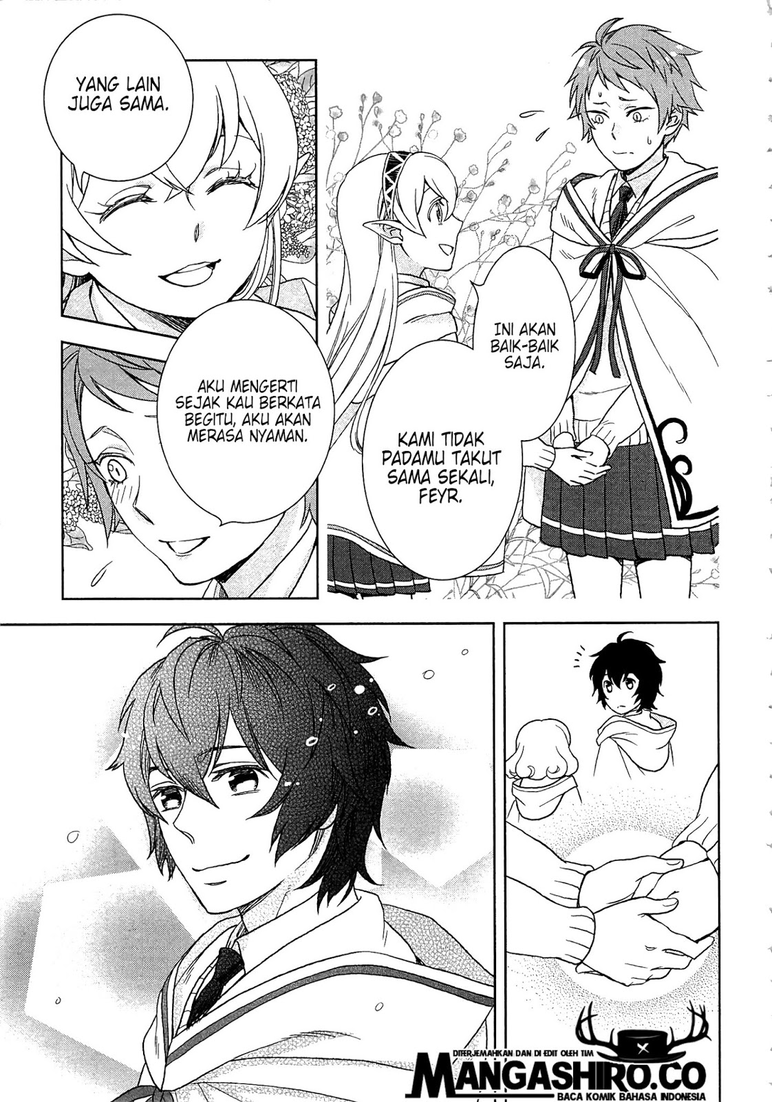 Monogatari no Naka no Hito Chapter 14 Gambar 19