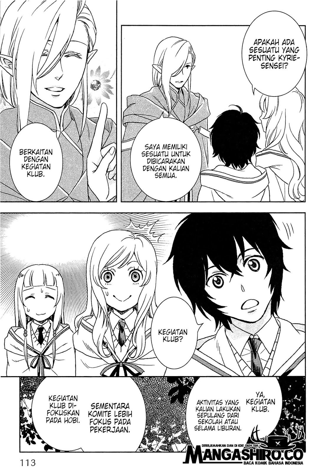 Monogatari no Naka no Hito Chapter 14 Gambar 7