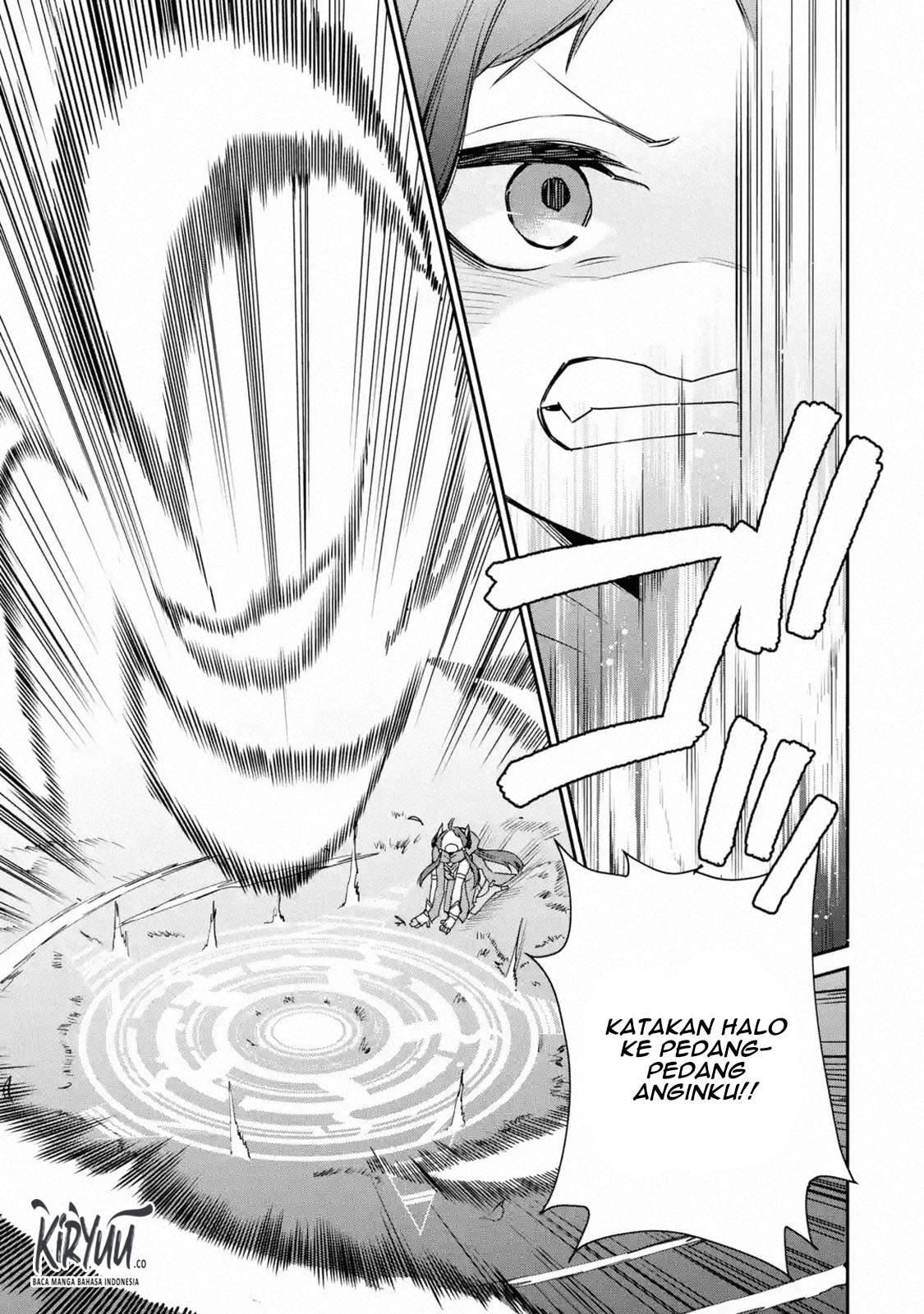 Saikyou no Madoshi. Hisa ni Ya wo Ukete Shimatta no de Inaka no Eihei ni Naru Chapter 12.3 Gambar 10