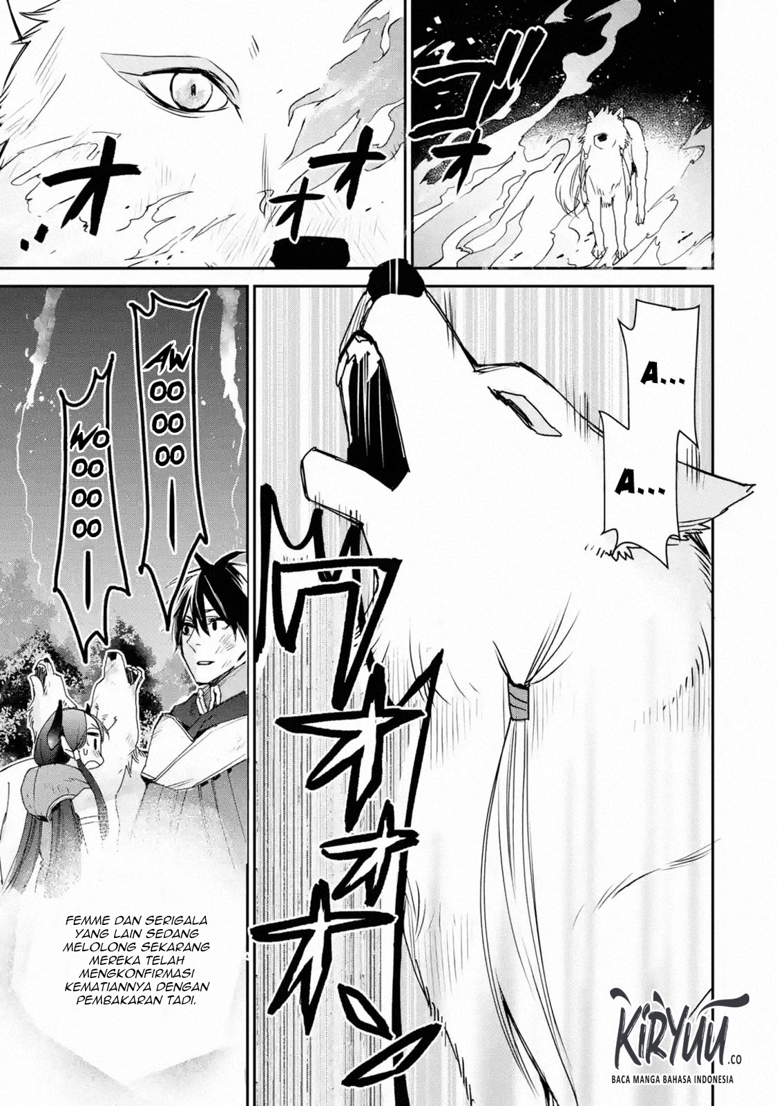 Saikyou no Madoshi. Hisa ni Ya wo Ukete Shimatta no de Inaka no Eihei ni Naru Chapter 12.3 Gambar 14