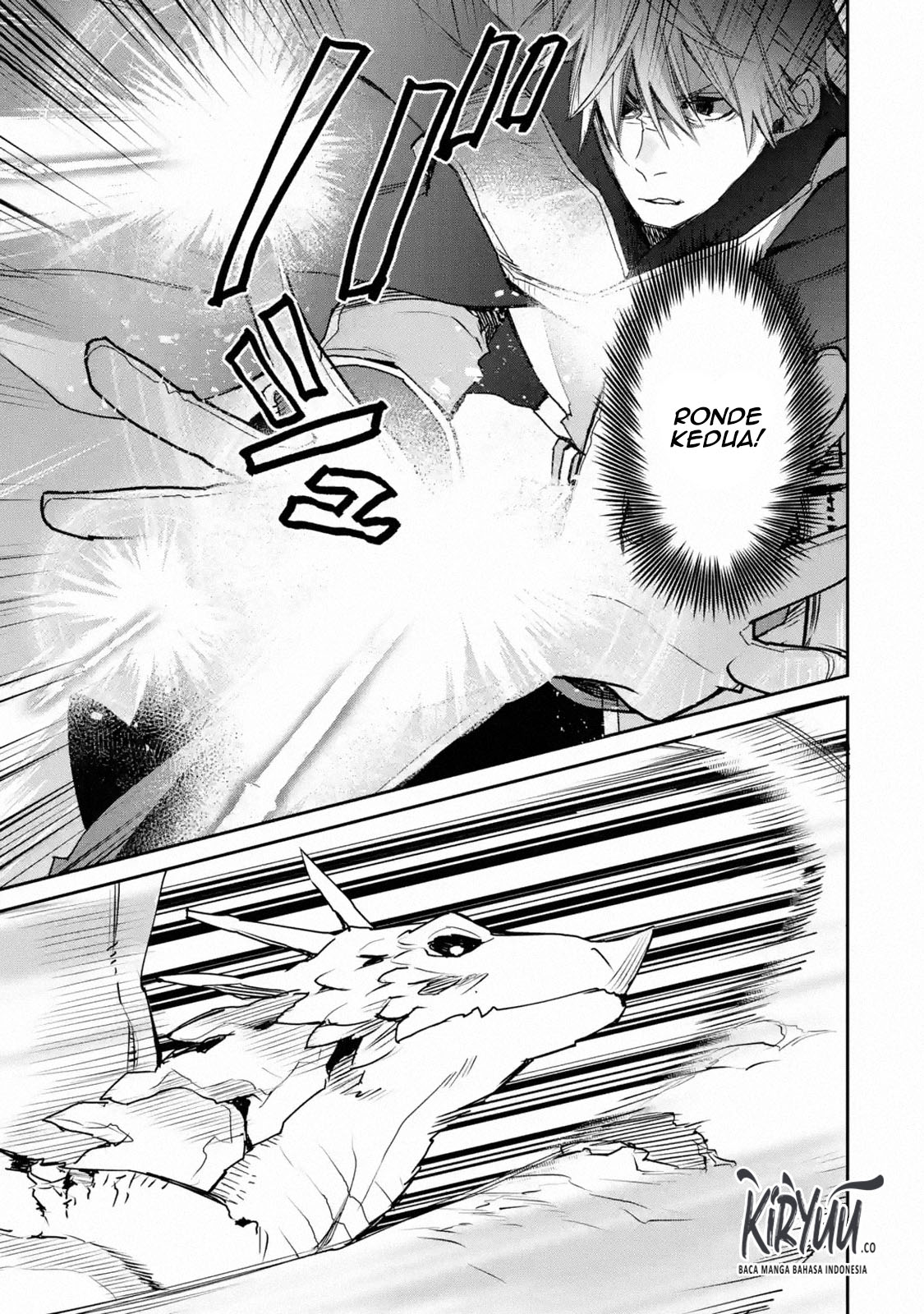 Saikyou no Madoshi. Hisa ni Ya wo Ukete Shimatta no de Inaka no Eihei ni Naru Chapter 12.3 Gambar 4