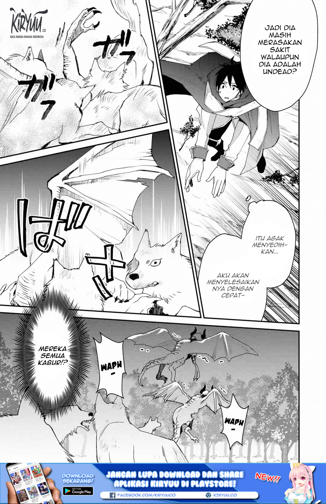 Saikyou no Madoshi. Hisa ni Ya wo Ukete Shimatta no de Inaka no Eihei ni Naru Chapter 12.3 Gambar 8