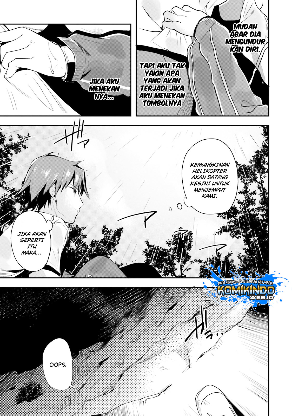 Youkoso Jitsuryoku Shijou Shugi no Kyoushitsu e Chapter 25 Gambar 17