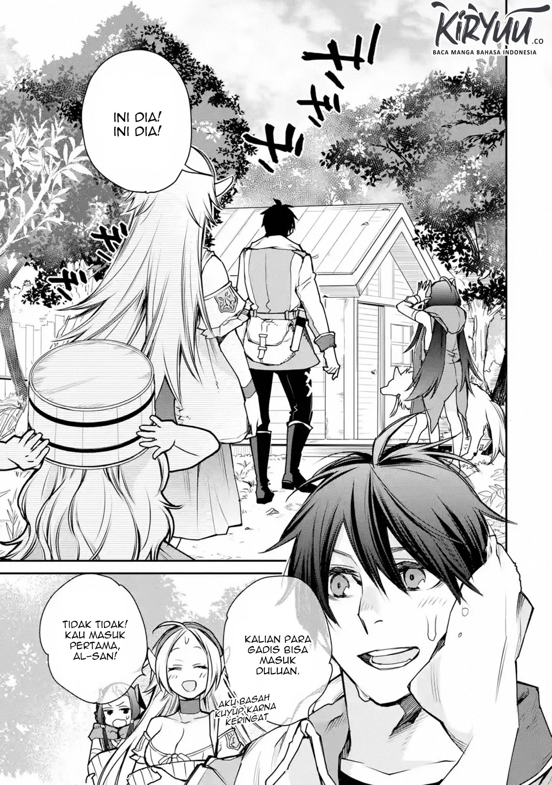 Saikyou no Madoshi. Hisa ni Ya wo Ukete Shimatta no de Inaka no Eihei ni Naru Chapter 10.1 Gambar 4