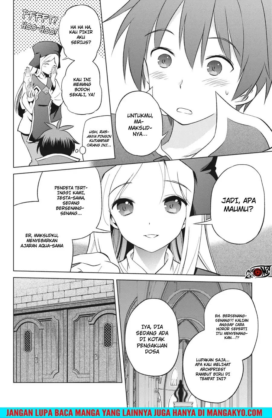 Kono Subarashii Sekai ni Shukufuku o! Chapter 36 Gambar 22