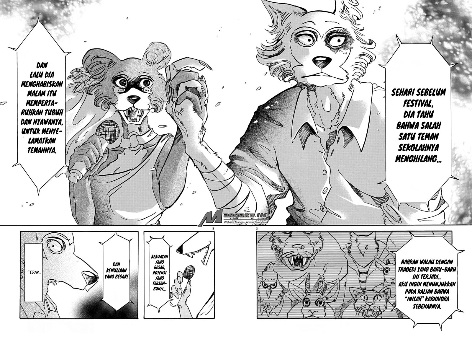 Beastars Chapter 47 Gambar 5