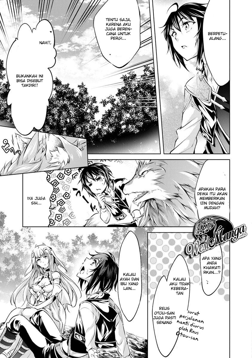 Kamigami ni Sodaterare Shimo no, Saikyou to Naru Chapter 3.2 Gambar 10