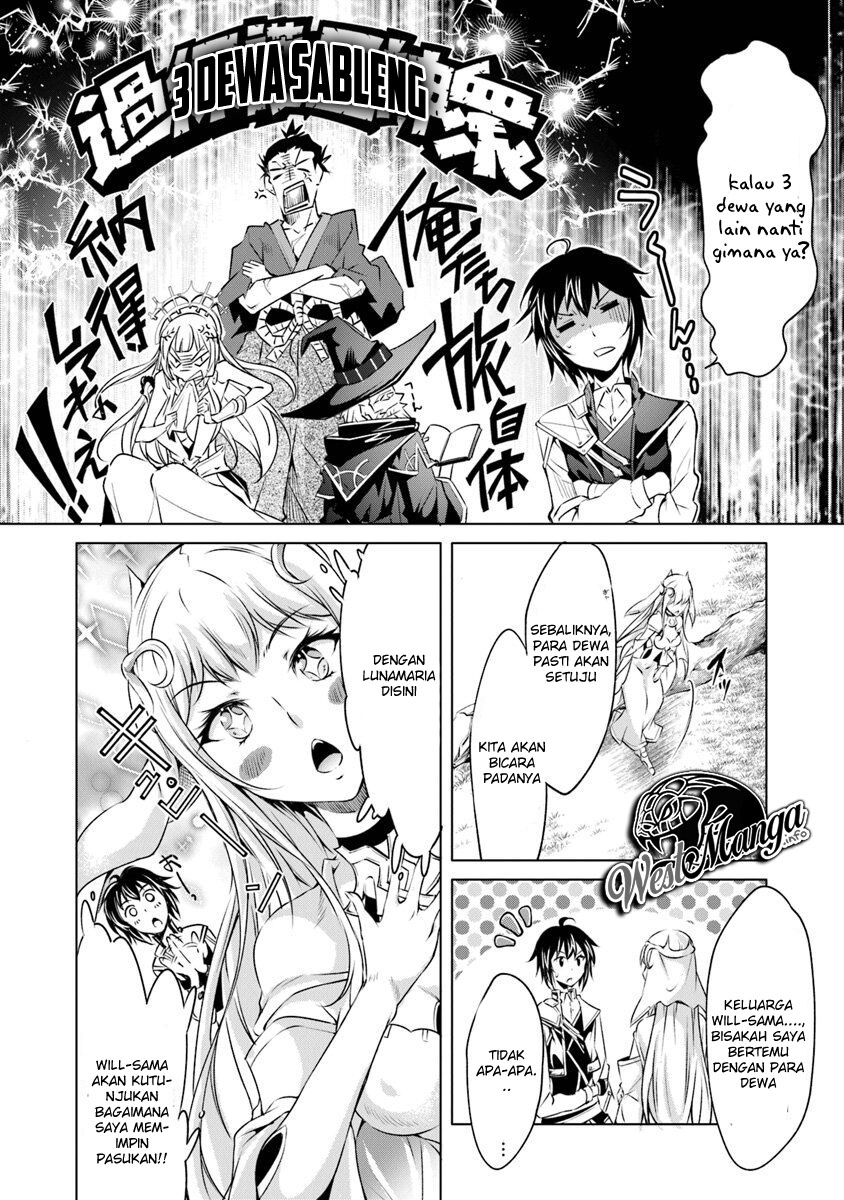 Kamigami ni Sodaterare Shimo no, Saikyou to Naru Chapter 3.2 Gambar 12