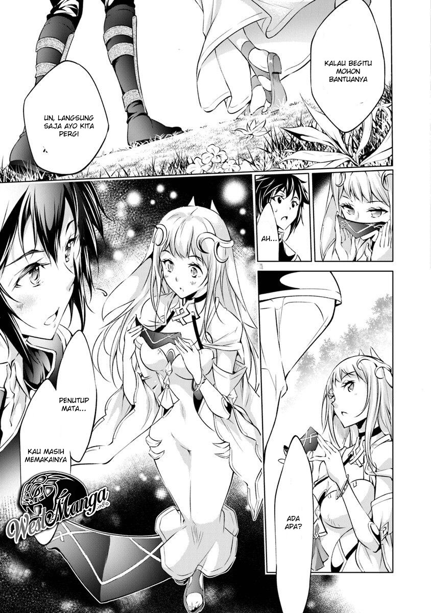 Kamigami ni Sodaterare Shimo no, Saikyou to Naru Chapter 3.2 Gambar 13