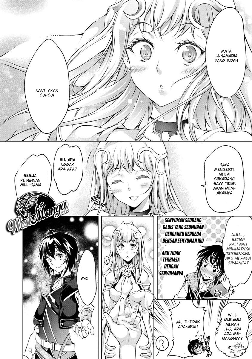 Kamigami ni Sodaterare Shimo no, Saikyou to Naru Chapter 3.2 Gambar 14