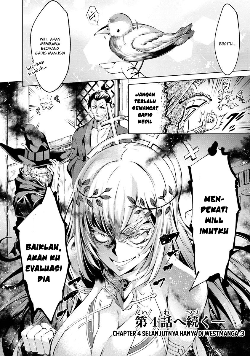 Kamigami ni Sodaterare Shimo no, Saikyou to Naru Chapter 3.2 Gambar 16