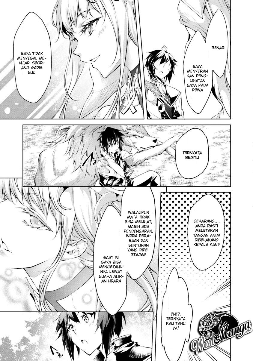 Kamigami ni Sodaterare Shimo no, Saikyou to Naru Chapter 3.2 Gambar 8