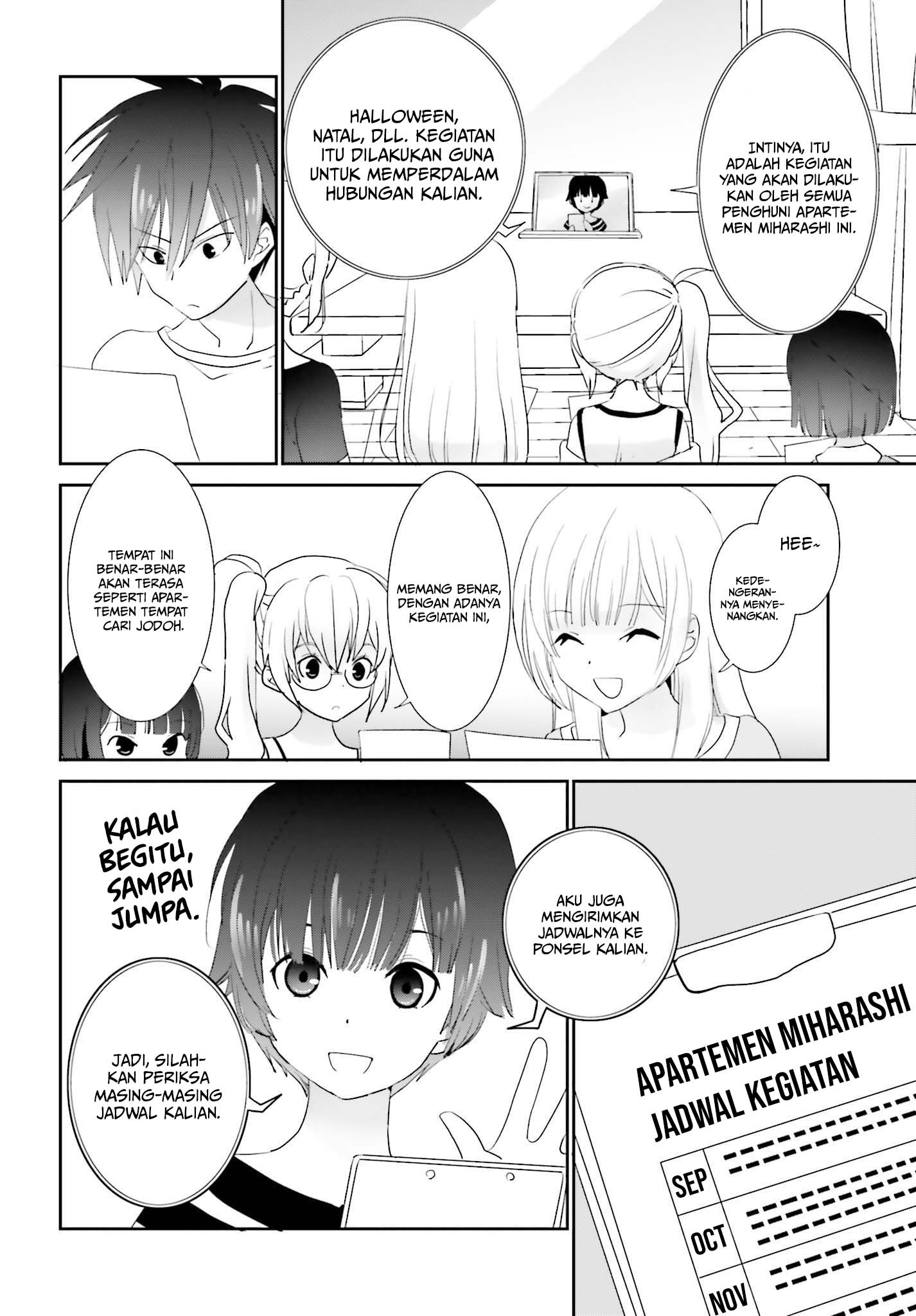 Miharashi-sou no 5-nin no Hanayome Chapter 04 Gambar 8