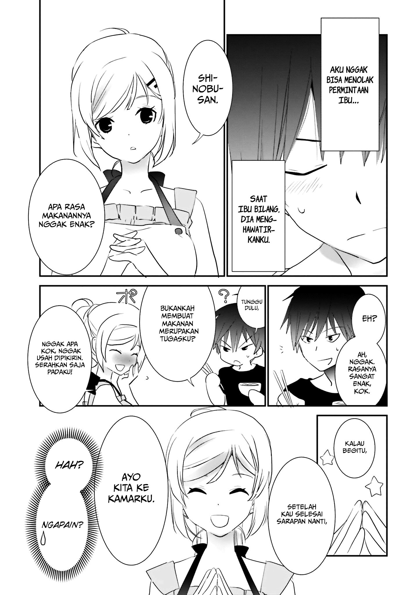 Miharashi-sou no 5-nin no Hanayome Chapter 3.2 Gambar 4
