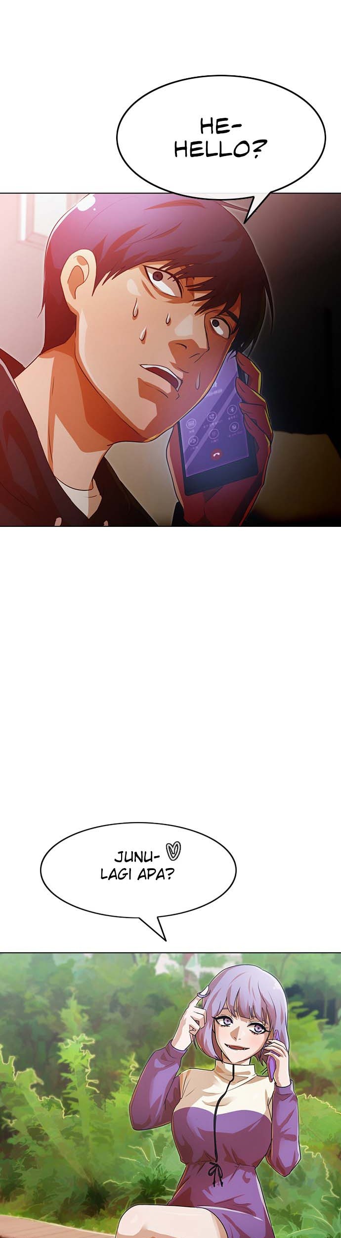 The Girl from Random Chatting! Chapter 107 Gambar 28