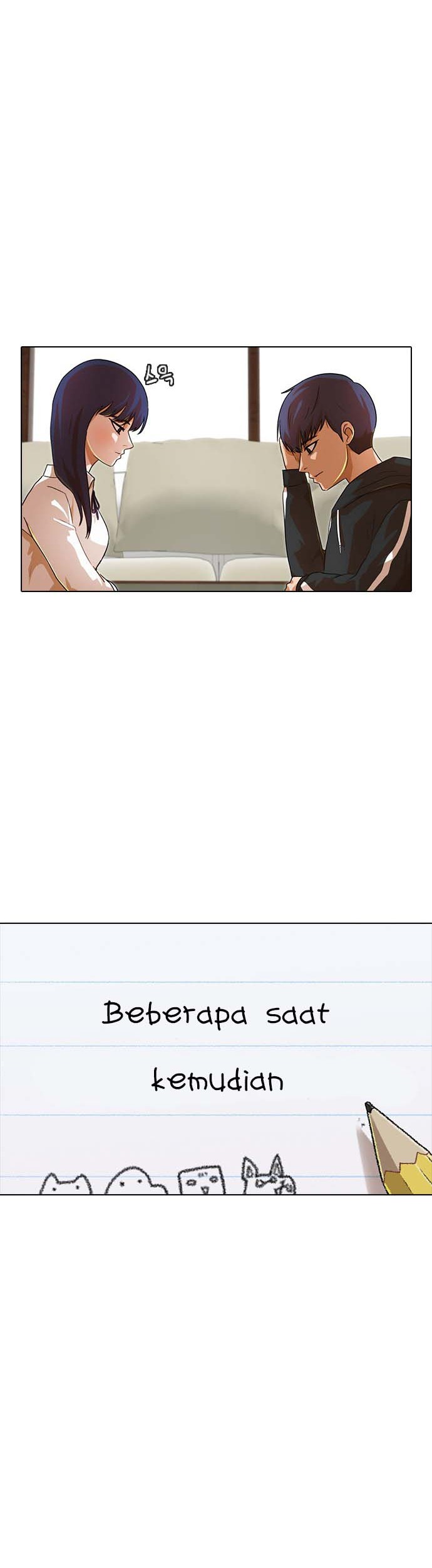 The Girl from Random Chatting! Chapter 107 Gambar 33