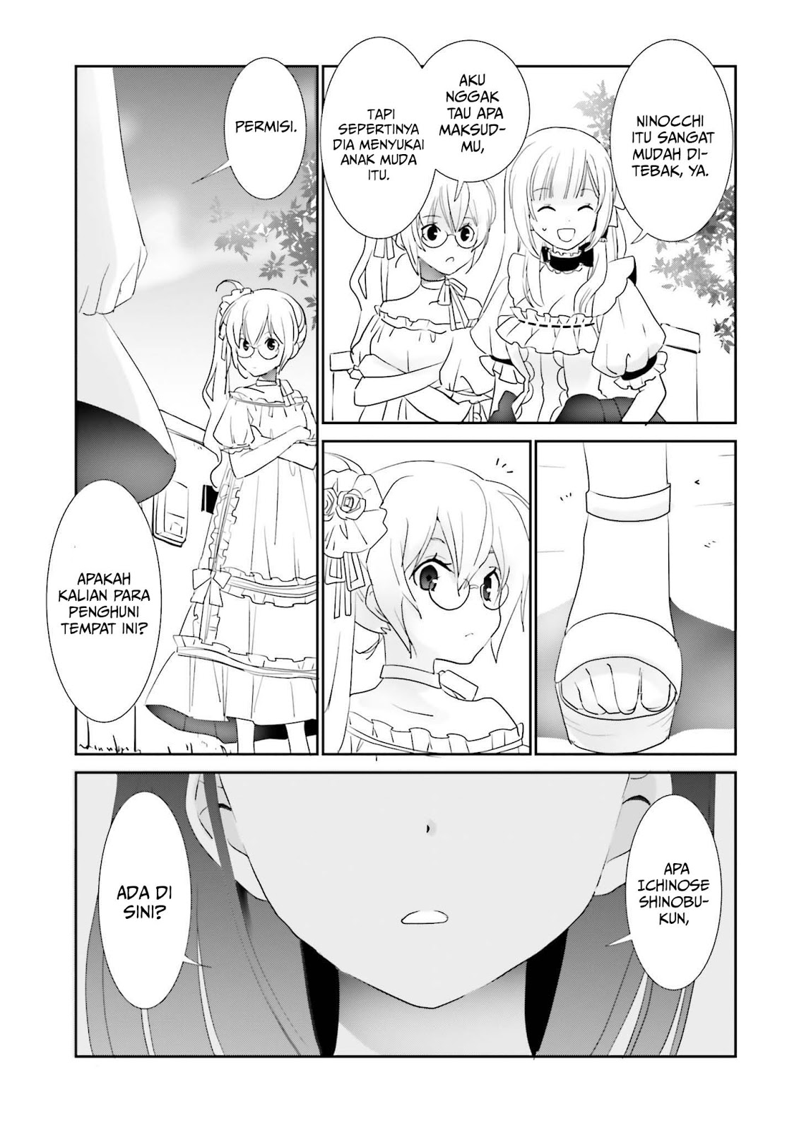 Miharashi-sou no 5-nin no Hanayome Chapter 4.2 Gambar 17