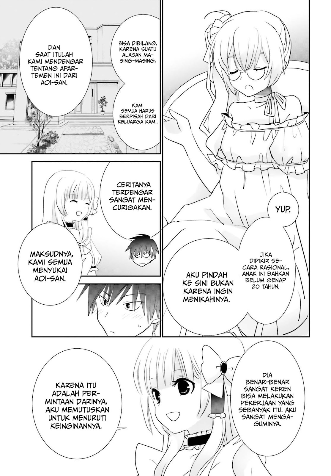 Miharashi-sou no 5-nin no Hanayome Chapter 4.2 Gambar 7