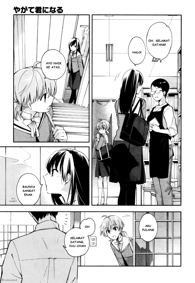 Yagate Kimi ni Naru Chapter 09 Gambar 3