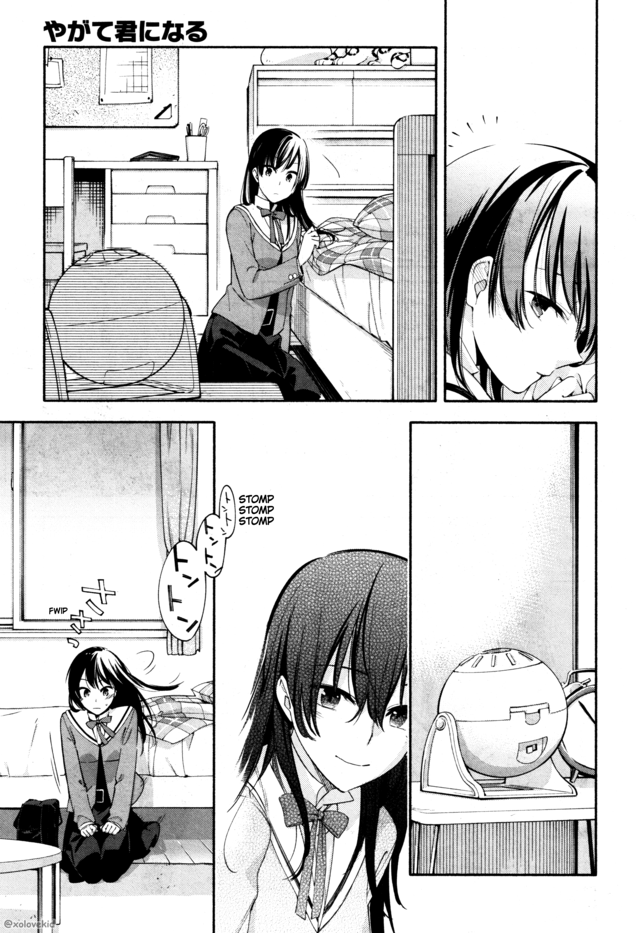Yagate Kimi ni Naru Chapter 09 Gambar 7