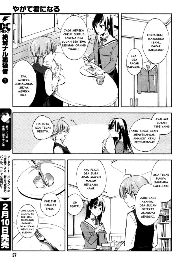 Yagate Kimi ni Naru Chapter 09 Gambar 9