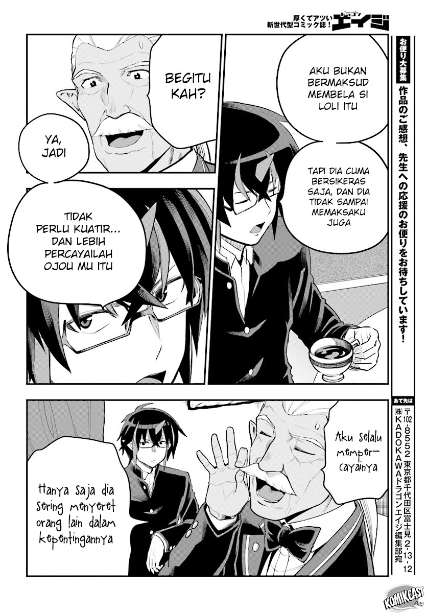 Konjiki no Moji Tsukai: Yuusha Yonin ni Makikomareta Unique Cheat Chapter 40 Gambar 9