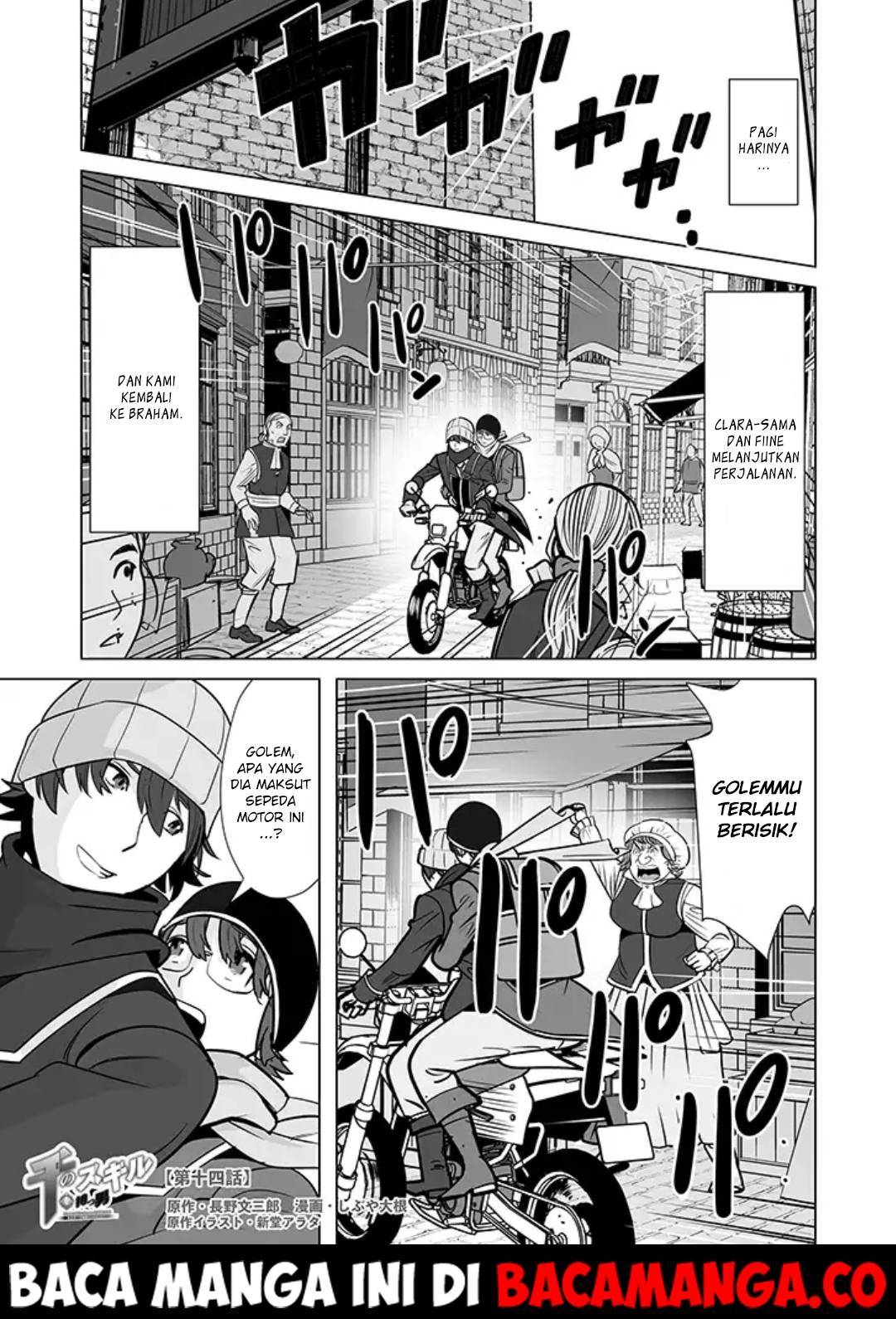 Baca Komik Sen no Sukiru o Motsu Otoko Chapter 14 Gambar 1