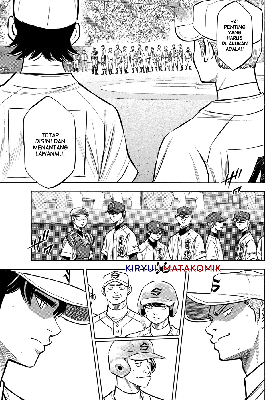 Diamond no Ace Act 2 Chapter 204 Gambar 9