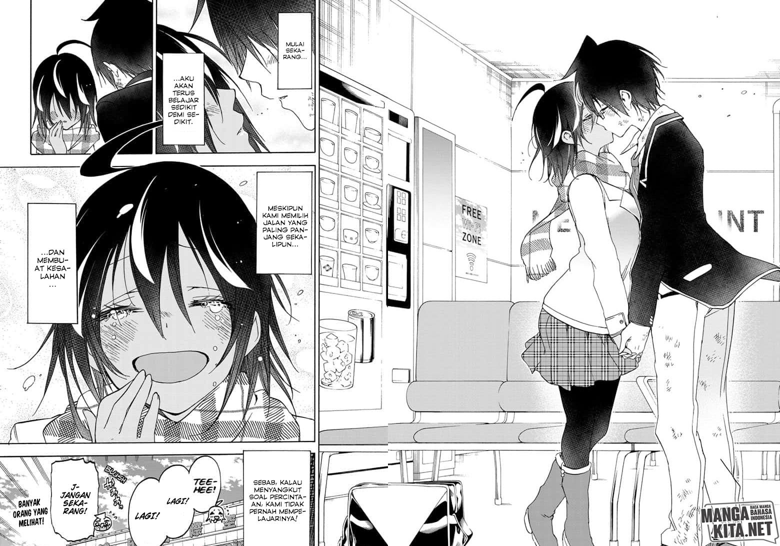 Bokutachi wa Benkyou ga Dekinai Chapter 149 Gambar 18