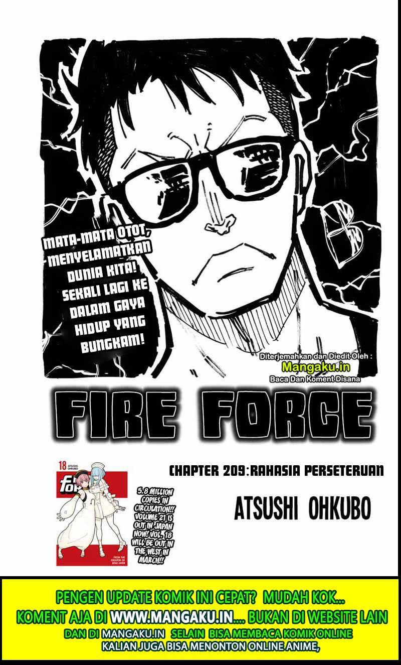 Baca  Fire Brigade of Flames Chapter 209 Gambar 2