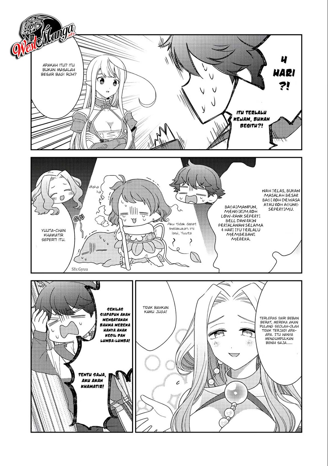 Seirei-tachi no Rakuen to Risou no Isekai Seikatsu Chapter 11 Gambar 26